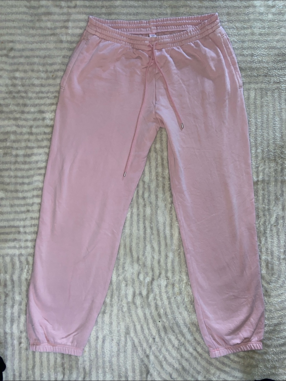 Victoria's Secret Women Light Pink Jogger Sweatpants